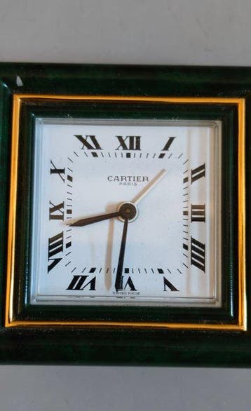 Klok - Messing - 1970-1980 - Cartier, Antiek en Kunst