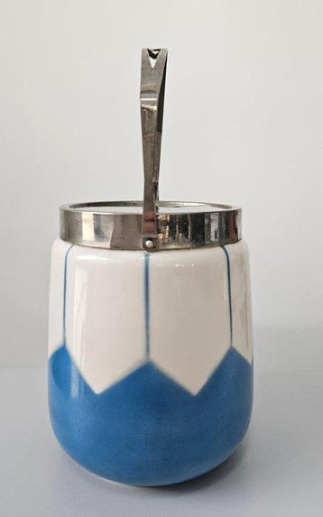 Koektrommel - Antiek - Koekjespot - Biscuitpot - Koekpot -, Antiek en Kunst
