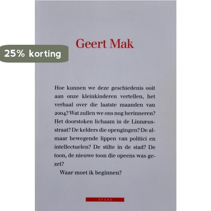 Pamflet 9789045013824 Geert Mak, Boeken, Geschiedenis | Wereld, Zo goed als nieuw, Verzenden
