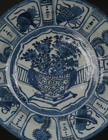 Wanli (1573-1619) - Schotel - Large Jardinière filled with