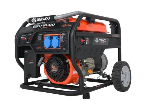 Veiling - Daewoo benzine generator 2,8kW GDAX4050, Doe-het-zelf en Bouw, Aggregaten