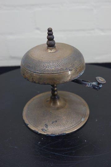 Decoratieve bel - Frankrijk - tafelbel receptiebel