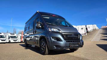 Malibu Van 640 jonge 2deh goed onderhouden met twinbed 71024, Half-integraal