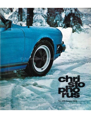 1978 PORSCHE CHRISTOPHORUS MAGAZINE 150 DUITS, Ophalen of Verzenden