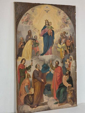 Religieuze en spirituele objecten - Doek en brief -