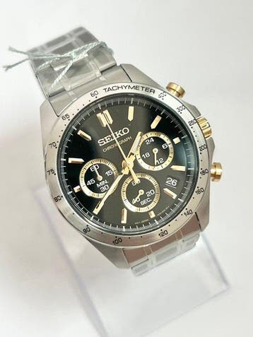 Seiko - Chronograph - Zonder minimumprijs - SBTR015 - Heren