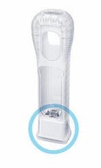 Wii Motion Plus Adapter Wit + Beschermhoes (Wii Accessoires), Ophalen of Verzenden, Zo goed als nieuw