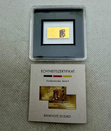 Duitsland. Gold Bar ND , 50 euro 2017 , 1/1000 Oz oro (.999), Postzegels en Munten