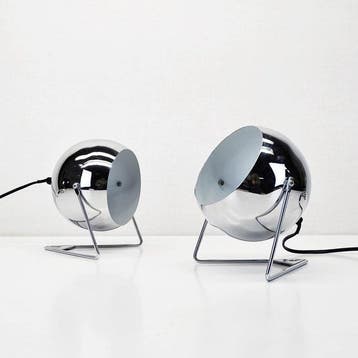 Manifattura Space Age - Lampe de table (2) - 2 lampes de, Antiek en Kunst