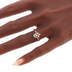 Zonder minimumprijs - Ring - 18 karaat Roségoud Diamant, Nieuw