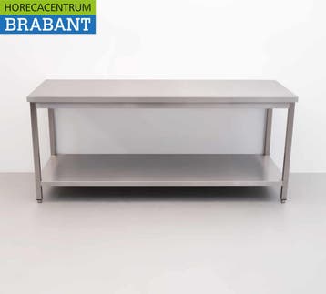 HCB RVS Werktafel Tafel Premium-line 200 x 70 x 85 cm Horeca, Ophalen of Verzenden, Nieuw in verpakking