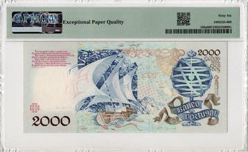 Portugal. - 2000 Escudos - 1991 - Pick 186a (Zonder