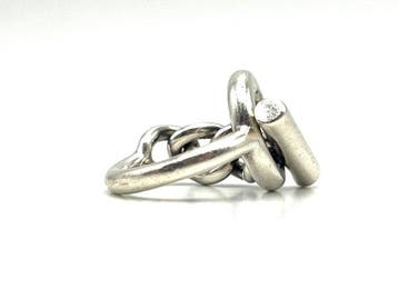 Zonder minimumprijs - Hermès - Ring Zilver