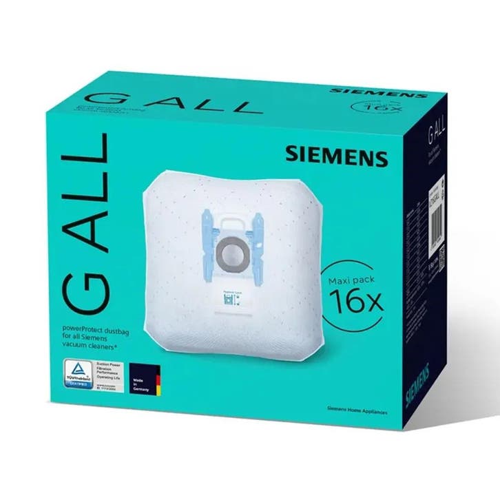 Siemens PowerProtect Stofzuigerzak type G ALL (16st.), Elektronische apparatuur, Stofzuigers, Verzenden