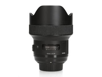 Sigma 14mm f/1.8 DG HSM Art - Nikon F - Groothoeklens, Audio, Tv en Foto, Ophalen of Verzenden, Zo goed als nieuw