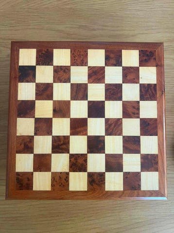 Schaakspel - folding design - Hout
