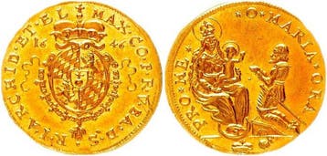 Duitsland, München. Maximilian I., als Kurfürst 1623-1651.