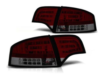 LED achterlicht units Red Smoke geschikt voor Audi A4 B7, Verzenden, Nieuw, Audi
