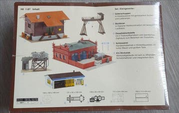 Faller H0 - Ensemble de construction de trains miniatures