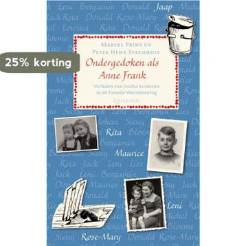 Ondergedoken als Anne Frank 9789045111964 Marcel Prins, Verzenden, Gelezen, Marcel Prins