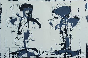 Gustav Schiffmacher - nu 2338 -untitled - XXL, Antiquités & Art, Art | Peinture | Moderne