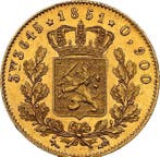 Nederland. Willem III. 5 Gulden 1851