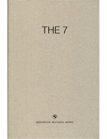 2019 BMW 7 SERIE HARDCOVER BROCHURE NEDERLANDS, Nieuw