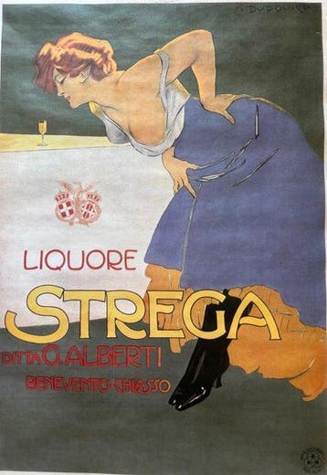 Marcello Dudovich - Manifesto Liberty Art Nouveau – Liquore