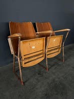 Fauteuil - Bois - Deux fauteuils de cinéma