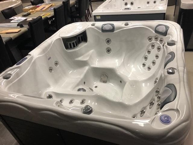 Waterwave Padua Silver Marble, dark grey, Tuin en Terras, Bubbelbaden en Hottubs, Zo goed als nieuw, Verzenden