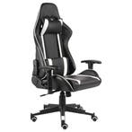 vidaXL Gamestoel draaibaar PVC wit, Huis en Inrichting, Stoelen, Verzenden, Nieuw