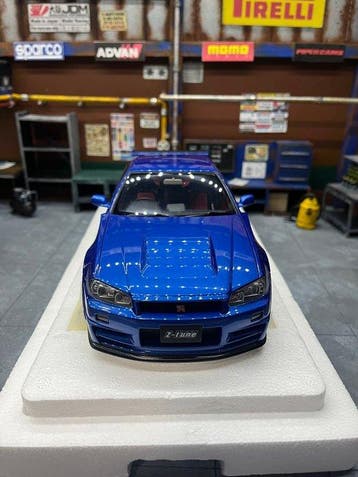 Autoart 1:18 - Modelauto - Nissan Skyline GT-R (R34) Z-tune