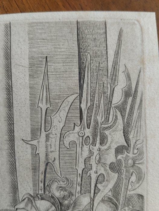 Herman Janz Muller (1540-1617) - Distruzione della casa di, Antiquités & Art, Antiquités | Autres Antiquités