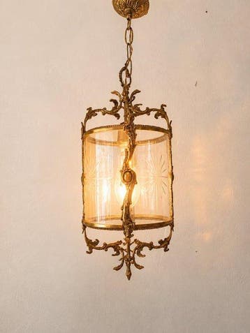 Lantaarn - Elegante plafondlantaarn in Louis XV-stijl –