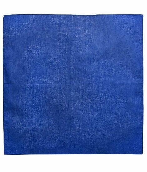 Haarband Bandana Zakdoek 55cm – Basic – Blauw, Handtassen en Accessoires, Uiterlijk | Haarverzorging