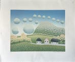 Ivan Rabuzin (1919-2008) - Paesaggio con Case