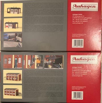 Auhagen H0 - 11423/ 11434/ 41627/ 19702 x2/ 19706 x2/ 19704