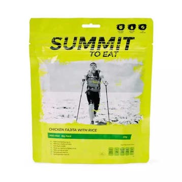 Kip Fajita Met Rijst - Big Pack - Summit to Eat, Verzenden