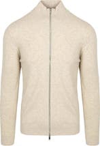 Profuomo Vest Merinowol Ecru maat Maat 52/54 (L) Heren, Maat 52/54 (L), Verzenden, Nieuw, Profuomo