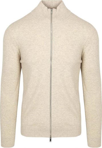 Profuomo Vest Merinowol Ecru maat Maat 52/54 (L) Heren, Maat 52/54 (L), Verzenden, Nieuw, Profuomo