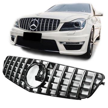 Grille | geschikt voor Mercedes-Benz C-Klasse W204 | Sedan 2, Verzenden