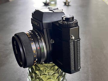 Yashica FX-1 SLR camera. Analoge camera, Nieuw