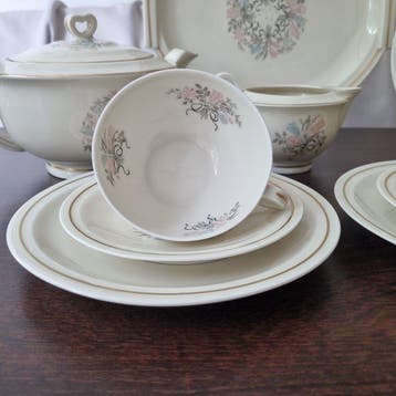 Theodore Haviland France - Koffieservies (10) - Pate Ivoire, Antiek en Kunst