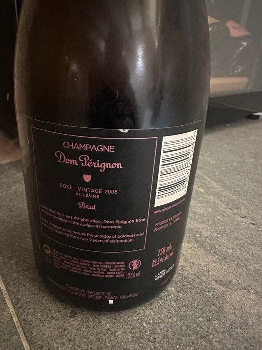 2008 Dom Pérignon, Luminous Rosé - Champagne Rosé, Brut - 1, Collections, Vins
