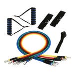 Weerstand band resistance elastiek fitness workout home set, Verzenden, Nieuw