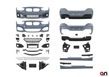 Sportlook M Pakket BMW 1 Serie F21 LCI B7609, Auto-onderdelen, Nieuw, Voor, BMW, Bumper