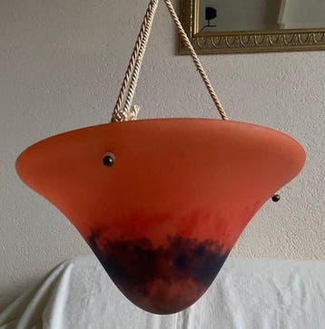 Tief - Lamp - Franse Vintage Hanglamp – Tief – Jaren 80/90