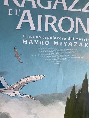 Hayaho Miyazaki - Movie Poster - Original Movie Poster Il, Verzamelen, Nieuw