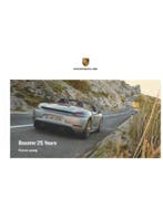 2021 PORSCHE BOXSTER 25 YEARS EDITION HARDBACK BROCHURE, Nieuw
