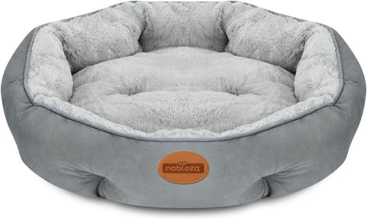 Hondenmand - Hondenkussen - Hondenbed - Grijs - 60 cm - Nobl, Huis en Inrichting, Woonaccessoires | Overige, Nieuw, Verzenden